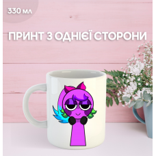 Кружка Спрункі Sprunki з принтом керамічна чашка 330 мл