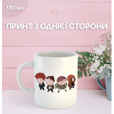 Кружка Південний Парк Саус Парк з принтом керамічна чашка South Park 330 мл