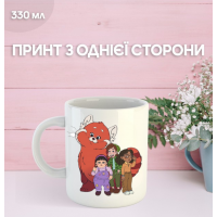 Кружка Я — панда Дисней с принтом керамическая чашка Turning Red Disney Pixar 330 мл