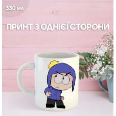 Кружка Південний Парк з принтом керамічна чашка South Park 330 мл