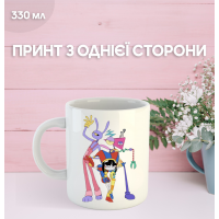 Кружка Цифровий Цирк The Amazing Digital Circus з принтом керамічна чашка South Park 330 мл