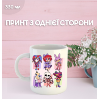 Кружка Цифровой Цирк The Amazing Digital Circus с принтом керамическая чашка South Park 330 мл