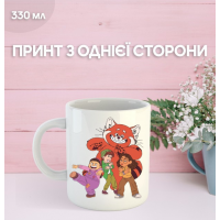 Кружка Я — панда Дисней с принтом керамическая чашка Turning Red Disney Pixar 330 мл