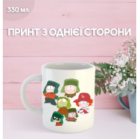 Кружка Південний Парк Саус Парк з принтом керамічна чашка South Park 330 мл