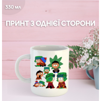 Кружка Південний Парк Саус Парк з принтом керамічна чашка South Park 330 мл